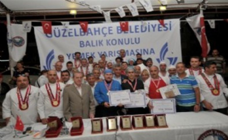 En güzel balık yemeği yapanlar ödüllendirildi